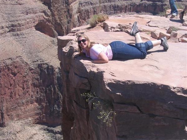 Me on the edge of the canyon