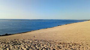 Cap Ferat from Pyla sand dune