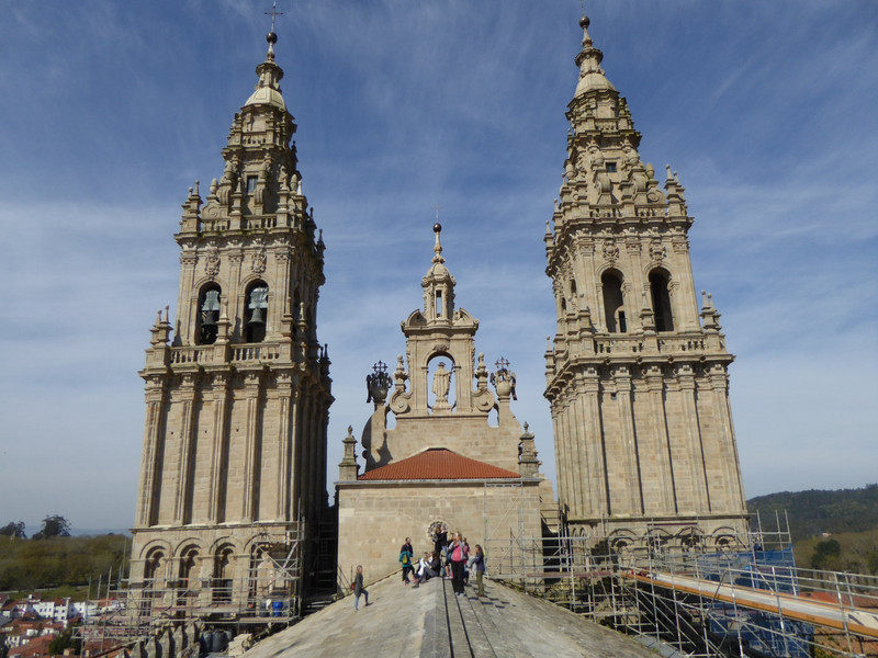  Cathedral roof tour, Santiago de Compostela