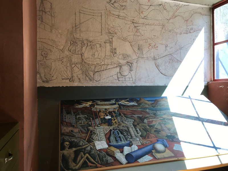 Diego Riveras desk 