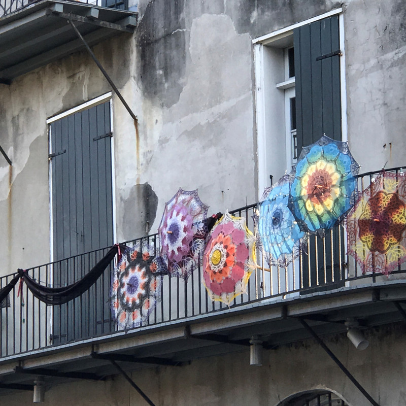 New Orleans balcony.