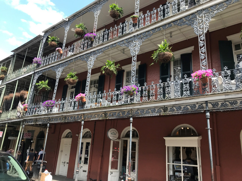 Pretty New Orleans balcony