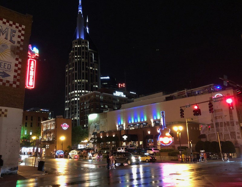 Nashville by night.