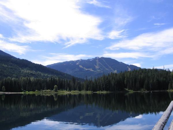 Lost lake in Whistler