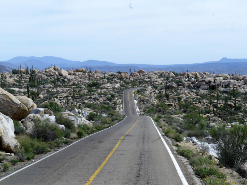 Road Through The Boulder Field.