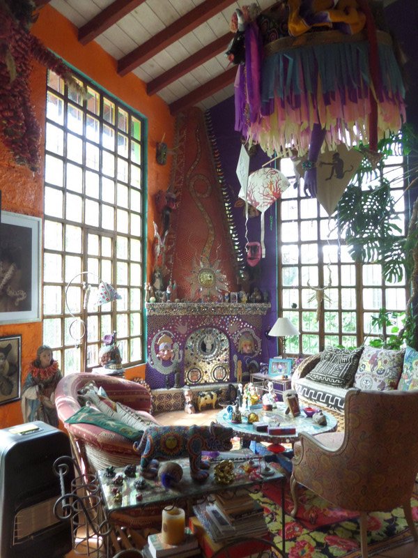 The lounge in Casa de las Renas 