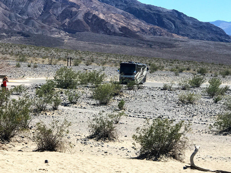 RV in the desert 