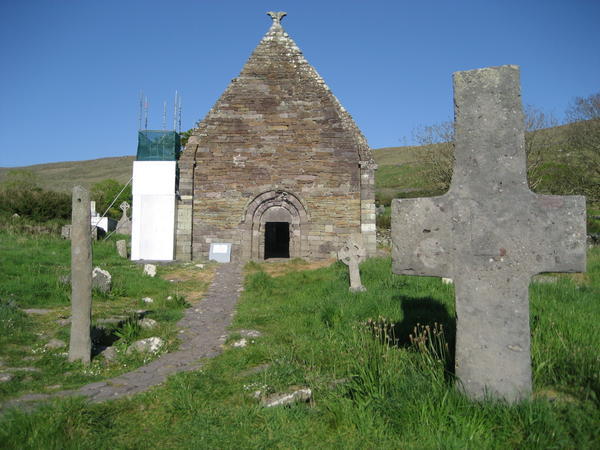 Old monastery on the Dingle Peninsula