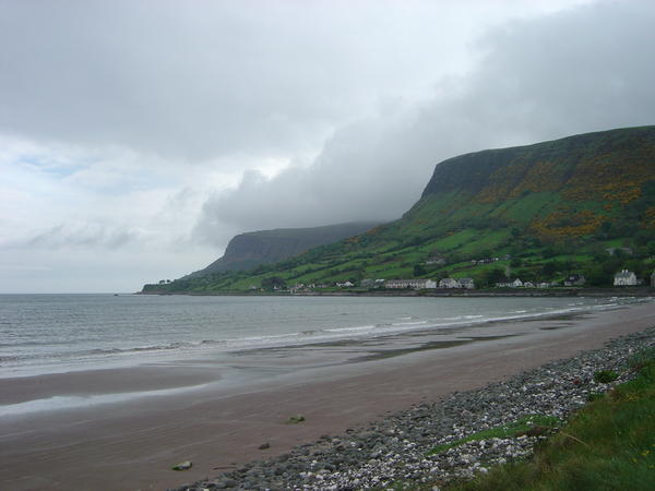 The Northern Irish coast