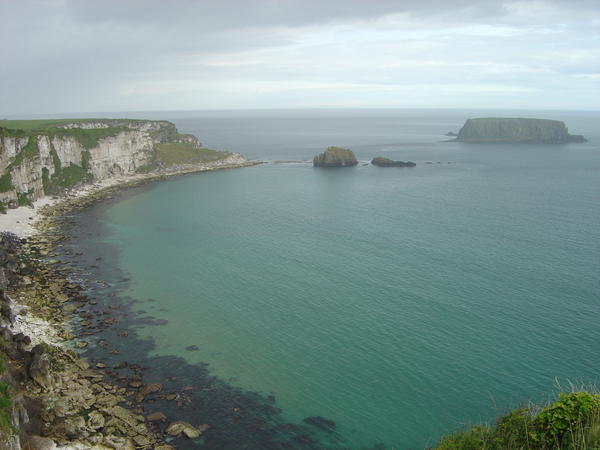 The view from Carrick-a-rede