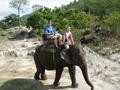 Elephant ride at Hua Hin