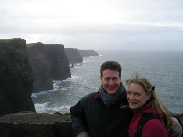 Us at the Cliffs of Moher