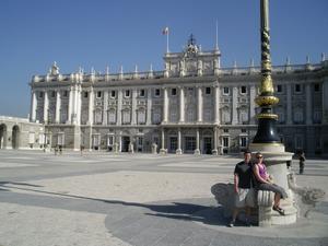 The Spanish Royal Family's Palace in Madrid