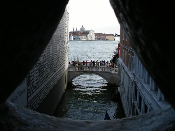 Taken from the bridge of sighs
