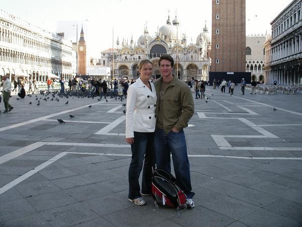 Us in San Marco Square