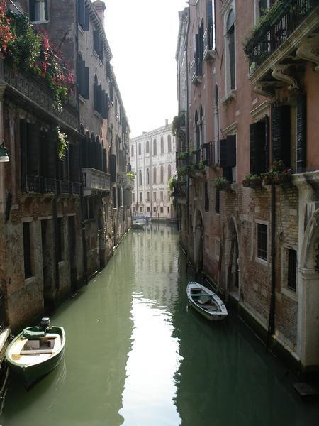A typical Venetian canal