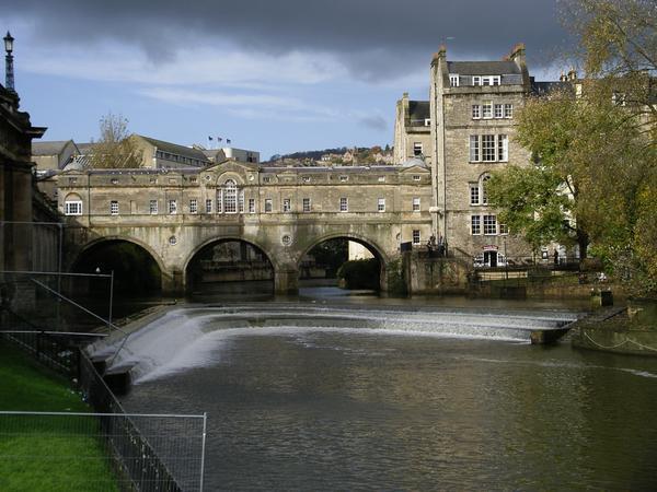 Bath bridge and river