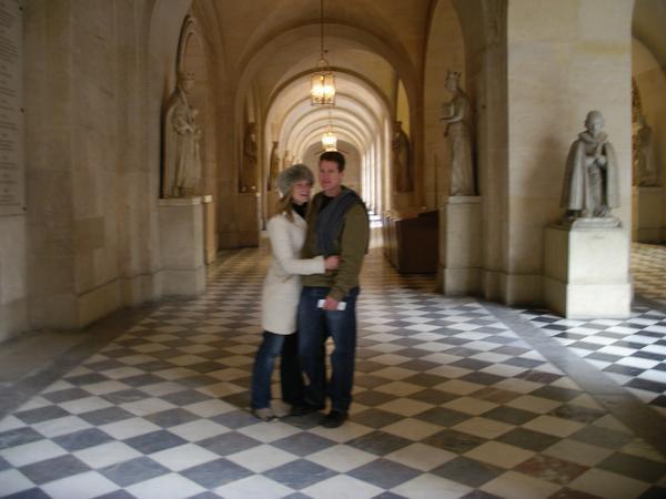 Justin and I inside the Palace