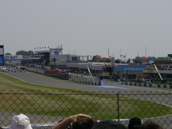 View down the main straight