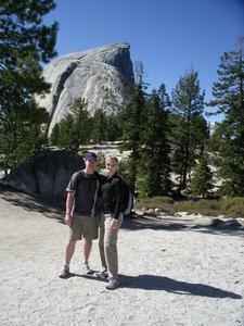 Us with Half Dome in the background