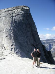 Us in front of Half Dome