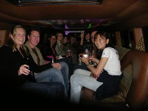 Our trek group in the hummer