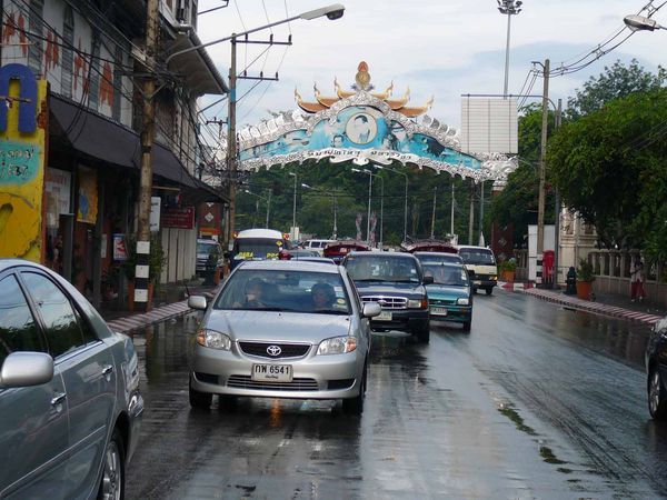 Traffic in Chiang Mai