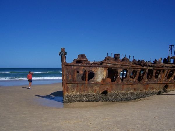 Shipwreck on Fraser