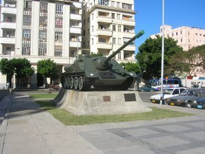 Soviet Tank, outside Museo de la Revolucion