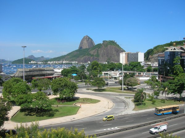 view from Botafogo apartment