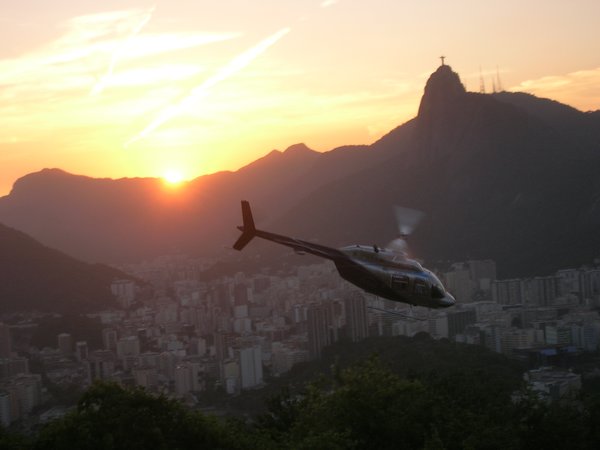 Morro da Urca helicopter