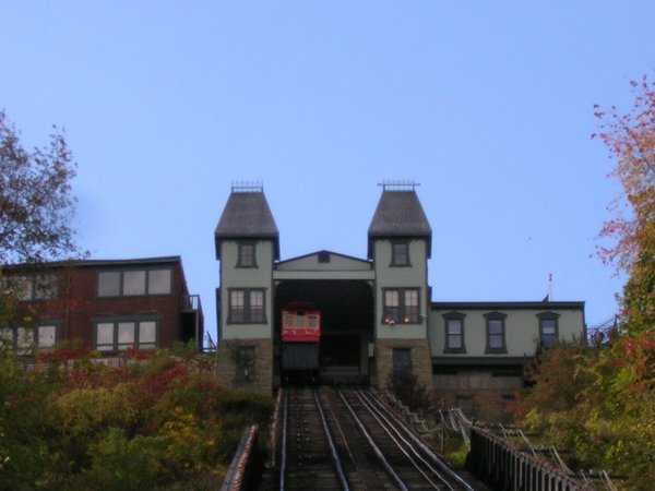 Duquesne Incline tracks from below 2