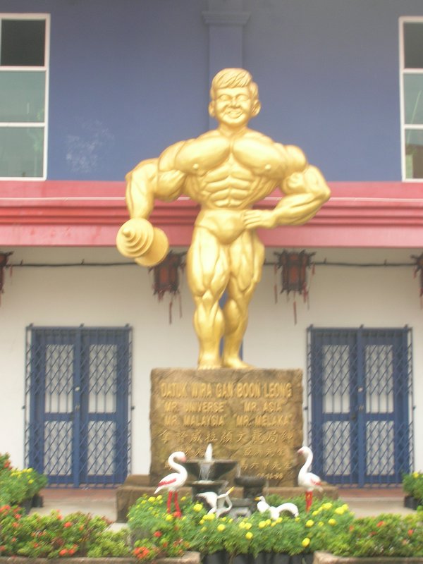 Golden Boy Statue
