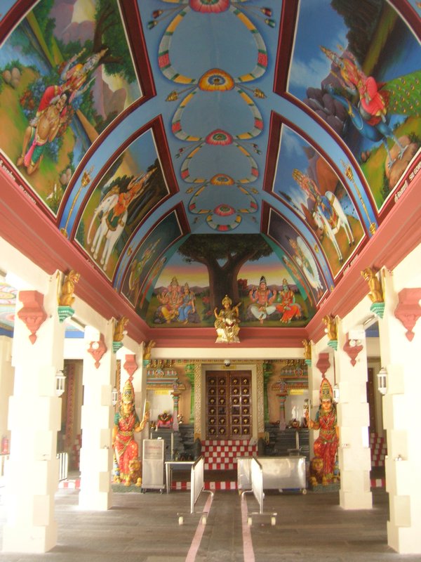 Inside Sri Mariamman Temple