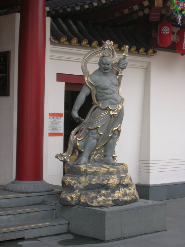 Buddha Tooth Relic Temple statue
