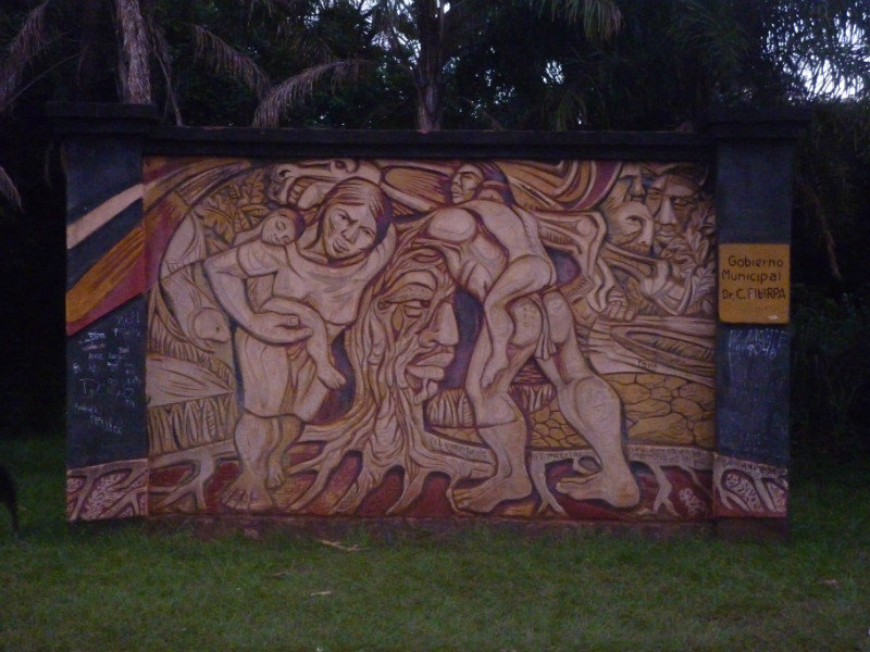 Puerto Iguazú mural
