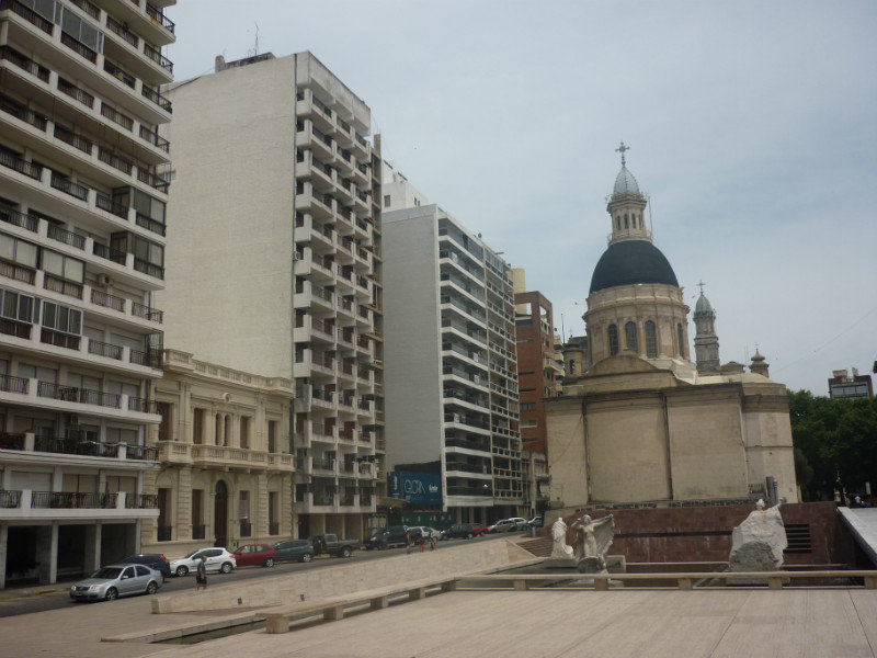 Av. Cordoba, near Plaza 25 de Mayo
