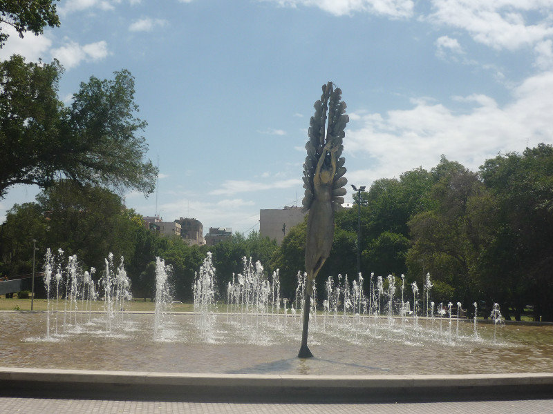 Memorial fountain