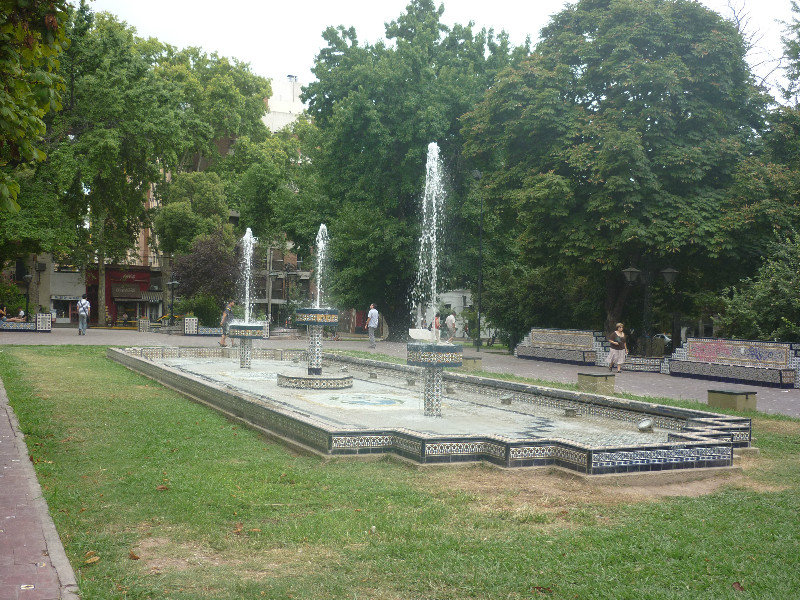 Plaza España fountain