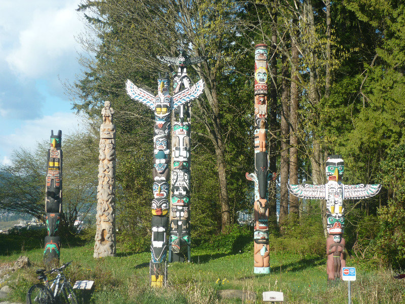 Stanley Park Totems