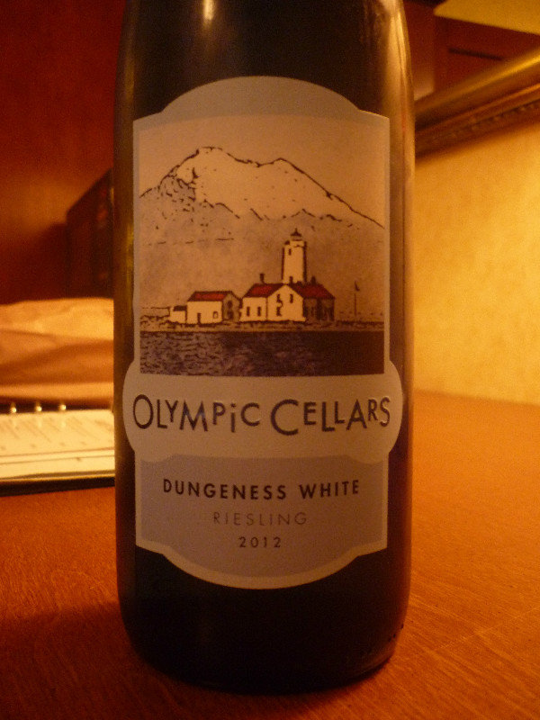 Olympic Cellars, Dungeness Riesling Label