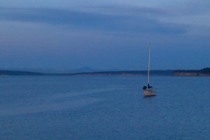 Boat on Puget Sound, Port Townsend
