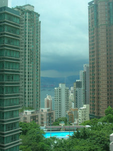 View from Lee Shaw Kee Hall Residence