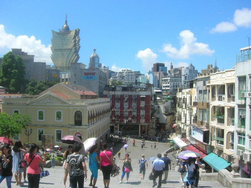 Macau from St. Paul's Ruins