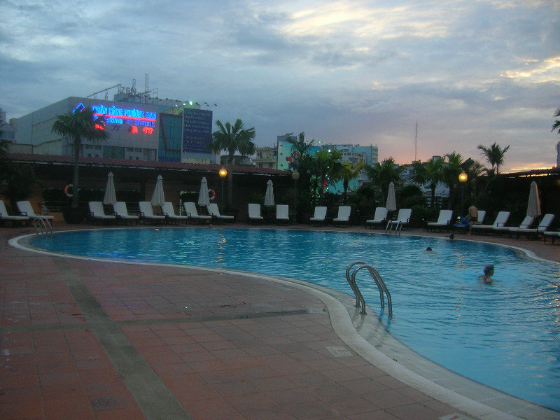 New World Hotel Rooftop Pool
