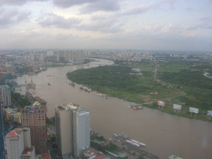 Saigon River, from Bitexco Tower