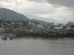 Houses on Stilts, from Cầu Trần Phú Bridge