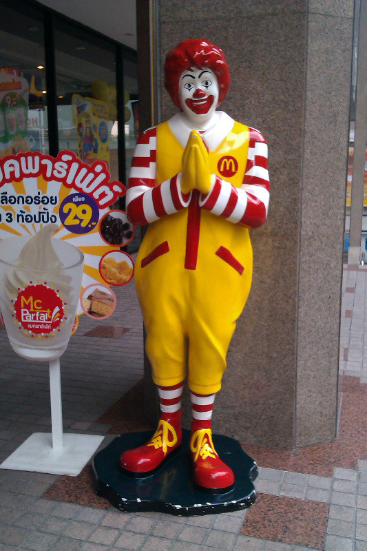 Ronald McDonald in Thailand