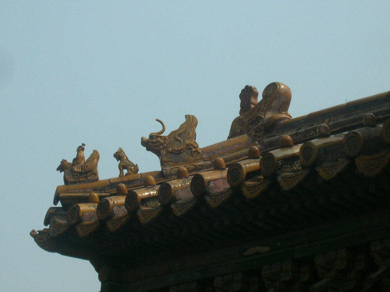 Forbidden City Roof Features