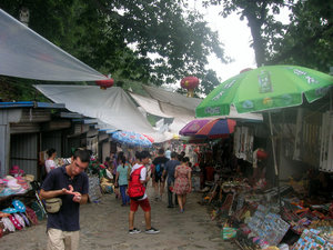 Mutianyu Great Wall merchant stalls